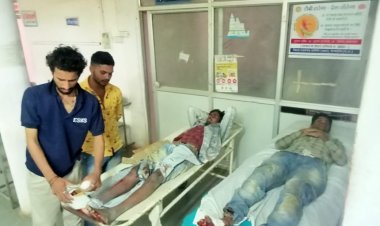 OMG: सीता बहन आश्रम गुड़भेली के पास सडक़ हादसा, दो बाइक सवारों में हुई आमने-सामने की जोरदार भिडंत, 4 लोग जख्मी, पढ़े खबर