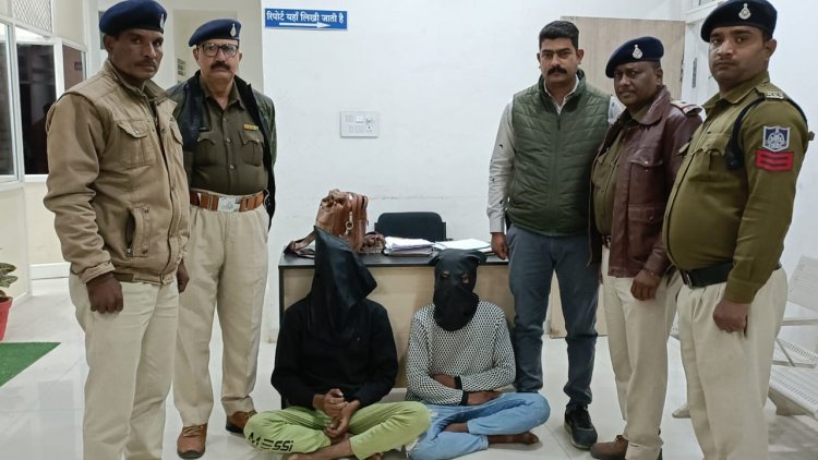 KHULASA: हिन्दी ख़बरवाला की खबर पर लगी मोहर, केन्ट पुलिस ने 24 घण्टे में किया लूट की घटना का पर्दाफाश, 2 बदमाश गिरफ्तार तो लूट का मश्रुका भी किया बरामद