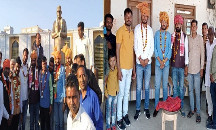 BIG NEWS: BIG NEWS: युवा मोर्चा जिलाध्यक्ष गौरव तिवारी सहित नवनिर्वाचित पदाधिकारी महामंत्री गुर्जर और उपाध्यक्ष मेघवाल पहुंचे रामपुरा-कुकड़ेश्वर, आतिशबाजी और ढोल-ढमाकों से किया भव्य स्वागत, पहनाएं पुष्पाहार, कार्यकर्ताओं में दिखा भारी उत्साह, पढ़े खबर