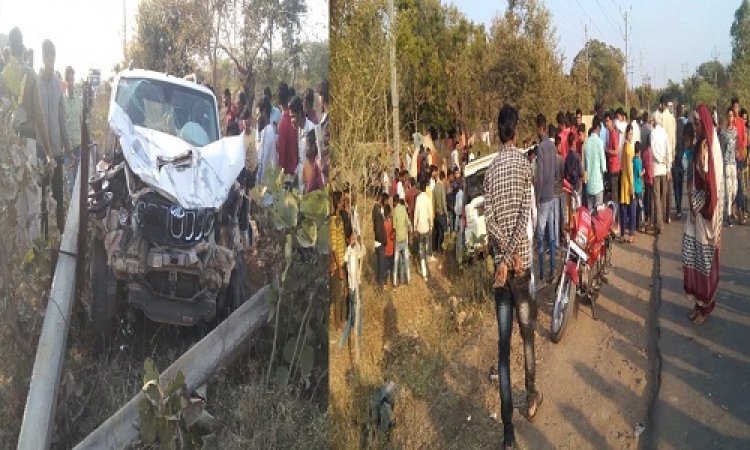 BIG BREAKING: पाहेड़ा-मगरा के पास स्कॉर्पियों की चपेट में आए बाइक सवार, युवक ने मौके पर तोड़ा दम, घायलों को मल्हारगढ़ पुलिस ने पहुंचाया अस्पताल, खबर पढ़ने के साथ देखें रौंगटे खड़े कर देने वाली तस्वीरे