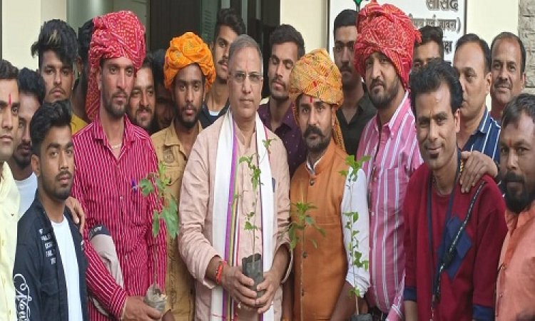 NEWS: नमों ग्रुप के सैकड़ों कार्यकर्ता पहुंचे मंदसौर सेवा केंद्र, सांसद सुधीर गुप्ता का किया भव्य स्वागत, पौधे भी रौपे, पढ़े खबर