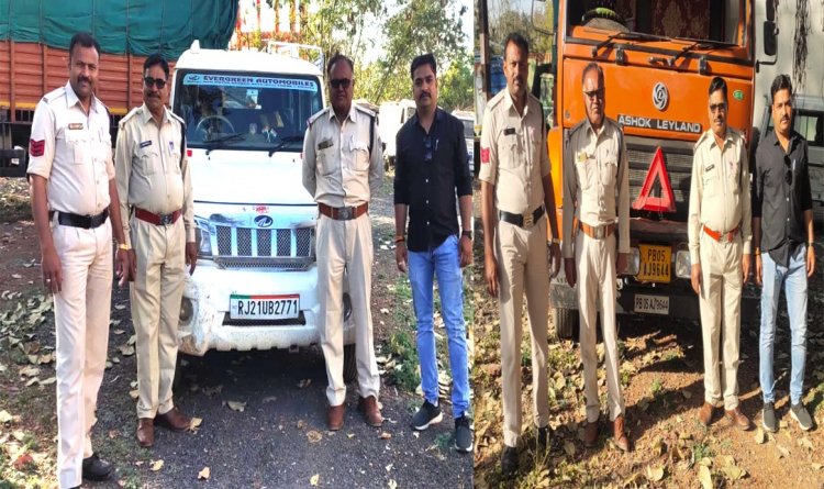 OMG: आगे पाइलेटिंग करती कार, तो पीछे डोडाचूरा से भरी ट्रक, डिलेवरी के लिए सुरक्षा के इंतजाम, फिर भी जीरन पुलिस ने पकड़ा, मौके से 5 तस्कर गिरफ्तार, पढ़े ये खबर