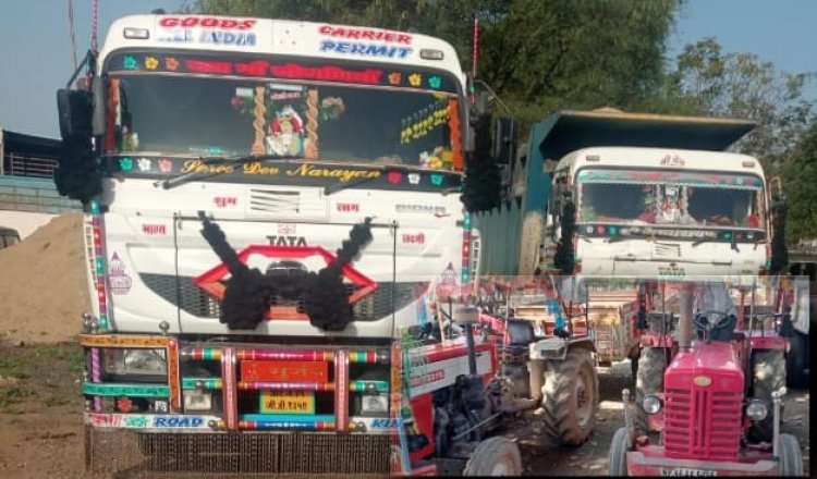 BADI KHABAR: अलग-अलग रास्ते और अवैध परिवहन, खनिज विभाग की प्रभावी कार्यवाही, कई वाहन जप्त, पढ़े खबर