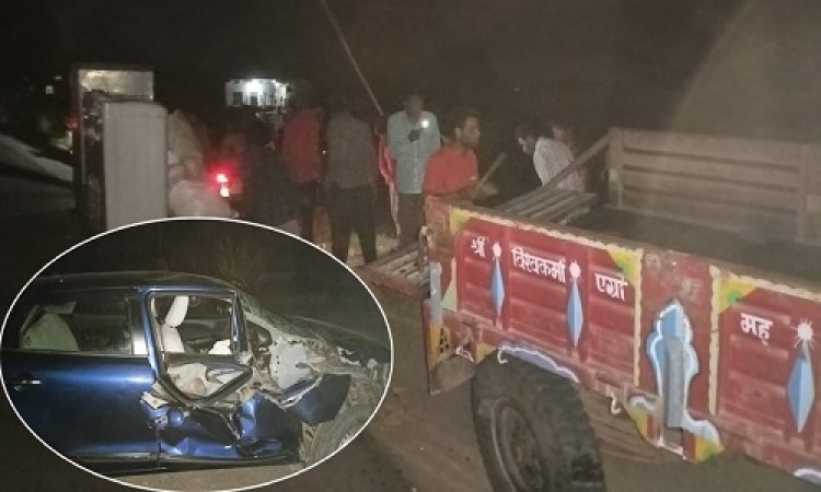 BIG NEWS: नारायणगढ़-मल्हारगढ़ की सुनसान सड़क, अचानक कार और ट्रैक्टर में भिड़ंत, एक महिला सहित तीन घायल, पुलिस जांच में जुटी, पढ़े नरेंद्र राठौर की खबर