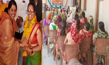 NEWS: जिले में सामाजिक पखवाड़ा आयोजित, BJP महिला मोर्चा ने किया कार्यकर्ताओं-सहायिकाओं का सम्मान, पहनाएं पुष्पाहार, पढ़े नरेंद्र राठौर की खबर