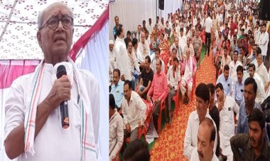 BIG NEWS: पूर्व CM दिग्गी राजा पहुंचे जावद, कार्यकर्ताओं को किया संबोधित, मजदूरों के हक में भरी हुंकार, तो BJP पर भी साधा निशाना, बोले- मुख्यमंत्री जी की एक गैंग प्रदेश में कर रहीं काम...! पढ़े खबर