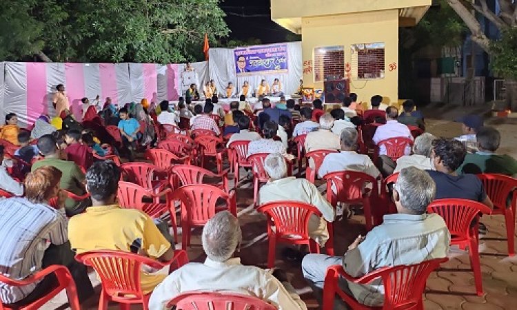 NEWS: सामाजिक समरसता मंच ने मनाई अंबेडकर जयंती, डॉ. राजेंद्र ऐरन ने कहां- बाबा साहब ने समाज के लिए तीन मंत्र दिए, शिक्षा, संगठन और संघर्ष, पढ़े ये खबर