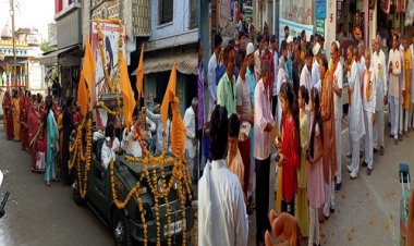 NEWS: रामपुरा नगर में परशुराम जन्मोत्सव की धूम, सकल ब्राह्मण समाज ने निकाली भव्य शोभायात्रा, विभिन्न सामाजिक संगठनों ने किया स्वागत, नजर आई एकता की अनूठी मिसाल, पढ़े रुपेश सारू की खबर