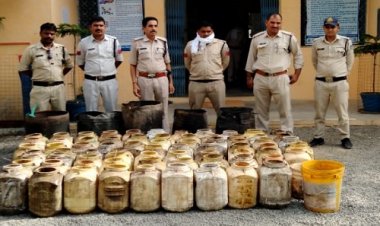 NEWS: कुकड़ेश्वर पुलिस की ग्राम मोया में दबिश, 1500 लीटर लहान किया जब्त, मौके पर ही कराया नष्ट, पढ़े खबर