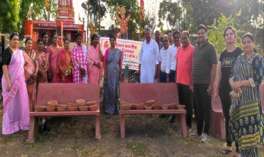 NEWS: जीव दया के लिए आगे आया NSSG, ग्रीन बेल्ट गार्डन पर 51 सकोरे रख की शुरुआत, पढ़े खबर