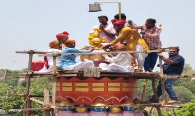 NEWS: जीरन में हनुमान मंदिर पर हुई कलश स्थापना, इन्होंने किया साध्वी का भव्य स्वागत, पढ़े खबर