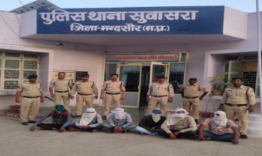 BIG NEWS: सुवासरा पुलिस की बड़ी कार्यवाही, 6 आरोपी गिरफ्तार, मामला पत्रकार के साथ मारपीट और लूट का, पढ़े खबर