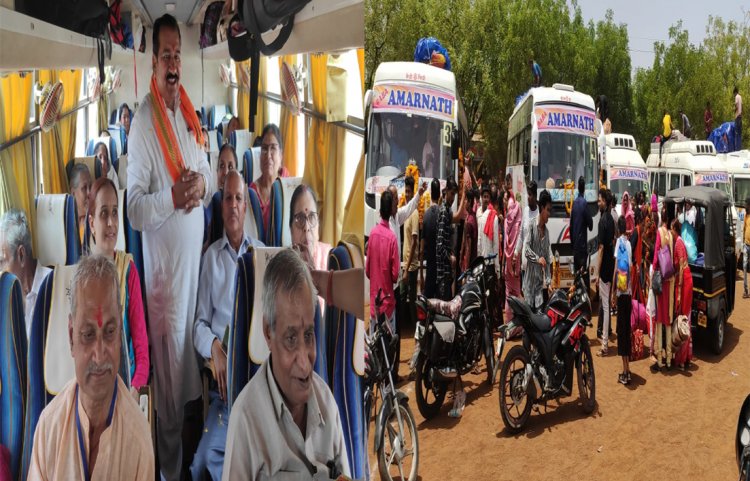 NEWS : चार धाम यात्रा के लिए नीमच से सात बसें रवाना, धर्मयात्री 4 राज्यों में कई तीर्थ स्थलों के करेंगे दर्शन, पढ़े खबर