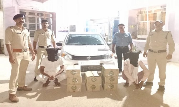 BIG NEWS: सुवासरा में गश्त करती पुलिस, मुखबीर की मिली सूचना, रोकी अल्टों कार, तलाशी में मिला अवैध शराब का जखिरा, मौके से दो आरोपी गिरफ्तार, पढ़े खबर