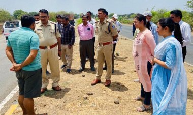 NEWS: नीमच जिले के ब्लैक स्पॉट चौराहों पर पहुंचे पुलिस अधिकारी, किया निरिक्षण, इस संबंध में की चर्चा, ये भी रहें मौजूद, पढ़े खबर