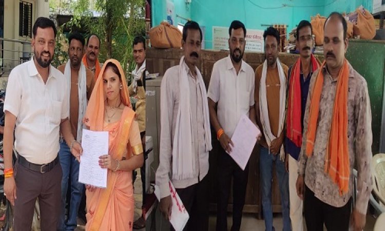 BIG NEWS: उत्साह के साथ कार्यालय पहुंची पूजा शर्मा, धामनियां सरपंच पद की दावेदारी को तैयार, दमदारी से नामांकन किया दाखिल, ये भी रहें मौजूद, पढ़े खबर