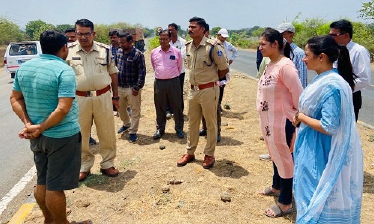 NEWS: नीमच जिले के ब्लैक स्पॉट चौराहों पर पहुंचे पुलिस अधिकारी, किया निरिक्षण, इस संबंध में की चर्चा, ये भी रहें मौजूद, पढ़े खबर