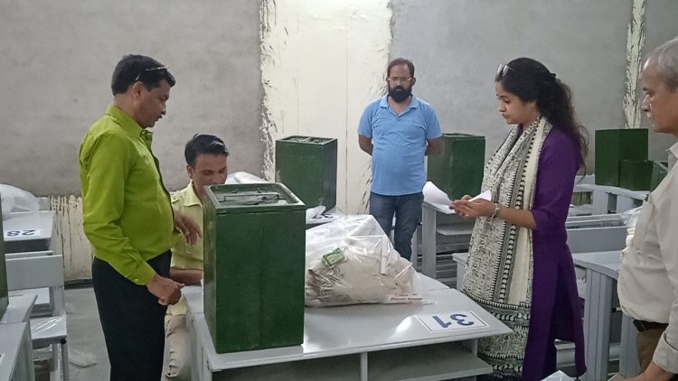 NEWS: एडीएम सुश्री नेहा मीना पहुंची जावद, मतदान सामग्री वितरण व्यवस्था का लिया जायजा, दिए ये दिशा निर्देश, पढ़े खबर