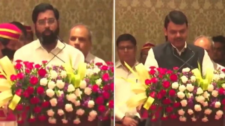 BIG NEWS: महाराष्ट्र में बड़ा उलट फेर, एकनाथ शिंदे मुख्यमंत्री तो फडणवीस बने डिप्टी सीएम, पीएम सहित इन बड़े नेताओं ने दी बधाई, पढ़े खबर