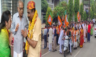 ELECTION NEWS: नगरीय निकाय चुनाव, वार्ड-12 में जिनेन्द्र मेहता का तूफानी जनसंपर्क, हर घर पर दी दस्तक, झुकाया सिर, तो रहवासियों ने पहनाएं पुष्पाहार, मिल रहा अपार जनसमर्थन, पढ़े ये खबर