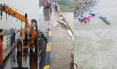 बड़ा हादसा : तोड़ी पुल की रेलिंग, और नर्मदा नदी में गिरी बस, अब तक 13 यात्रियों की मौत, रेस्क्यू लगातार जारी, MP के इस जिले में हुआ भीषण हादसा, गृहमंत्री बोले...! पढ़े खबर