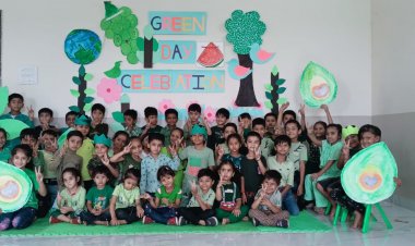 NEWS: कबीर इंटरनेशनल स्कूल में मनाया ग्रीन डे, हुए रंगारंग कार्यक्रम, तो नन्हें बच्चों ने लिया ये संकल्प, पढ़े खबर 