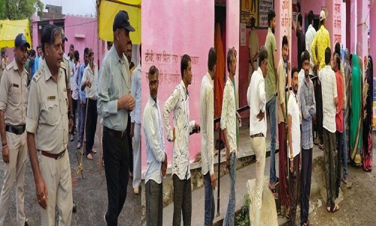 ELECTION NEWS : जिला कलेक्टर और SP पहुंचे मल्हारगढ़ क्षेत्र, अति संवेदनशील व सामान्य मतदान केंद्रों का किया निरीक्षण, दिए ये आवश्यक निर्देश, पढ़े खबर
