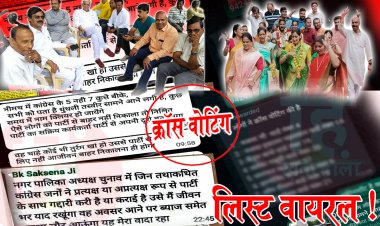 OMG : नीमच नपा अध्यक्ष चुनाव, कांग्रेस पार्षदों ने की क्रॉस वोटिंग, तो भाजपा पार्षद भी शंका के घेरे में,वही निर्दलीय भी नहीं रहे पीछे, सोशल मीडिया पर लिस्ट हुई वायरल,तो मची खलबली,पढ़े ये खास खबर