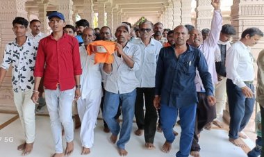 NEWS: चुनाव में मांगी मन्नत हुई पूरी, नीमच जिले के इस गांव से यात्रा का आयोजन, पैदल पहुंचे सांवलिया सेठ के दरबार, पढ़े खबर