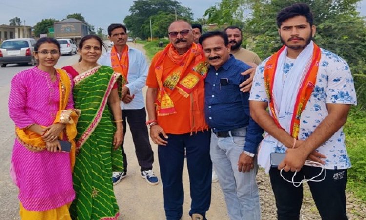 NEWS: जिला पंचायत अध्यक्ष पद पर हुए निर्वाचित, फिर संकल्प पूरा करने की बारी, सज्जन सिंह चौहान पैदल यात्रा पर निकले सांवरिया सेठ, ये समर्थक भी साथ, पढ़े खबर
