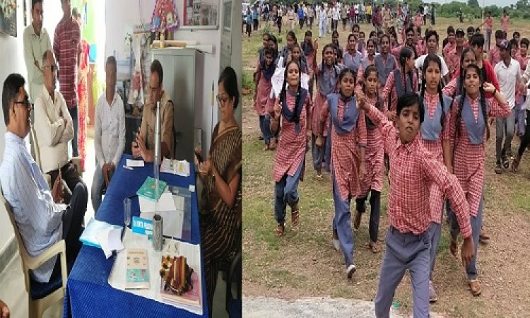 BIG BREAKING: बही पाशर्वनाथ में स्कूली बच्चों का प्रदर्शन जारी, मौके पर पहुंचे तहसीलदार और थाना प्रभारी, छात्रों को दी समझाइश, तो इनसे की चर्चा, पढ़े नरेंद्र राठौर की खबर