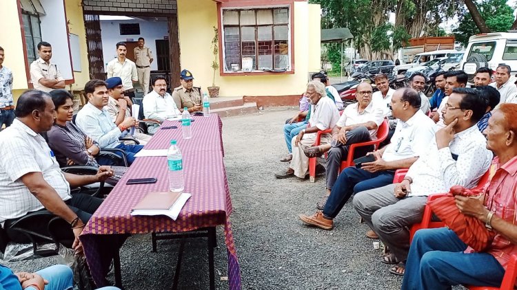 NEWS: मनासा थाना पर शांति समिति की बैठक सम्पन्न, आगामी त्यौहारों को लेकर इन विषयों पर हुई चर्चा, तो ये अधिकारी रहे उपस्थित, पढ़े खबर