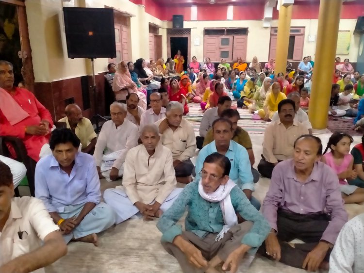 NEWS: श्री राम मंदिर मनासा पर श्री मद भागवत कथा का आयोजन,जो सब छोड़ कर भगवान का भरोसा करता है, वहीं पार उतरता है-पं. जितेंद्र शर्मा