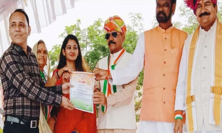 NEWS: सामाजिक कार्यों के लिए पत्रकार दिनेश शर्मा सम्मानित, पढ़े खबर