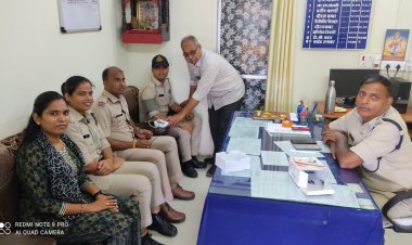 NEWS : पुलिसकर्मियों के लिए लगाया स्वास्थ्य परीक्षण शिविर, पढ़े ये खबर