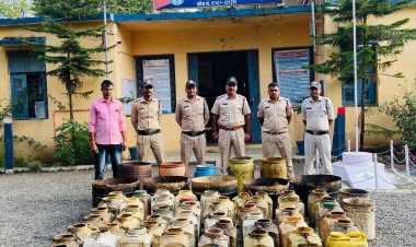 BIG NEWS: कच्ची शराब के अवैध कारोबार पर कुकड़ेश्वर पुलिस की दबिश, मौके पर लहान किया नष्ट, फिर ये बड़ी कार्यवाही भी, पढ़े खबर