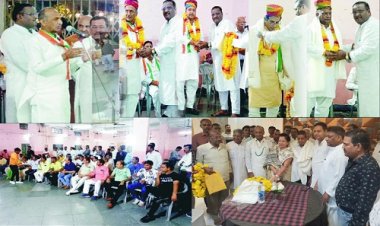 NEWS: किलेश्वर मंदिर सभागृह में बैठक आयोजित, कांग्रेस नेताओं का किया सम्मान, कांग्रेसजनों में जोश व उत्साह, बन रहा माहौल, जे.पी अग्रवाल को क्यों बनाया MP प्रभारी, पढ़े इस खबर में