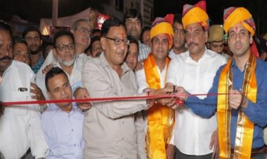NEWS: नवरात्रि पर्व, आतिशबाजी और ढोल-नगाड़ों के साथ मेले का शुभारंभ, सहकारिता मंत्री आंजना ने क्षेत्रवासियों को दी शुभकामनाएं, पढ़े खबर