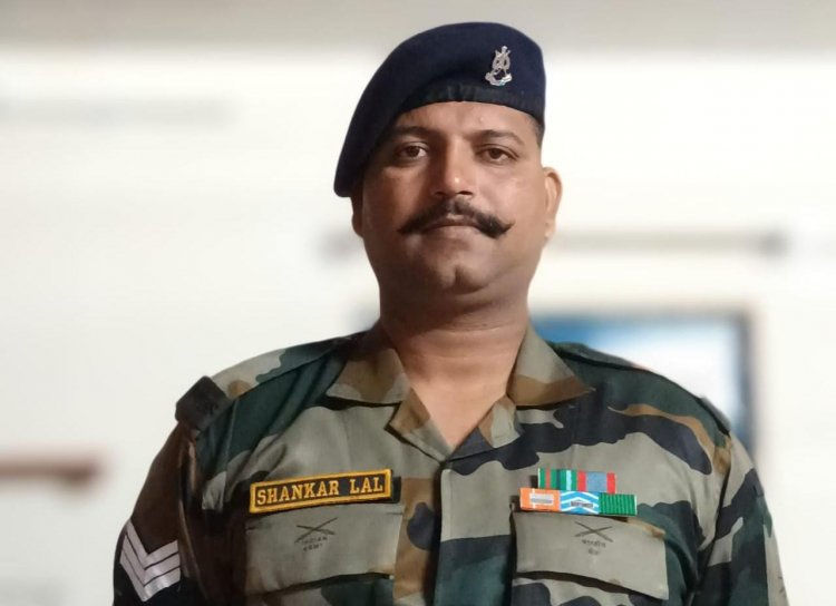 NEWS : मजदुर से आर्मी तक का सफर,कनावटी के शंकरलाल नायक का,संघर्ष देखे कई,पर नहीं मानी हार,देश सेवा में निकले 18 साल,अब लौटेंगे अपने घर,होगा भव्य स्वागत,निकलेगा जुलुस,पढ़े ये खबर