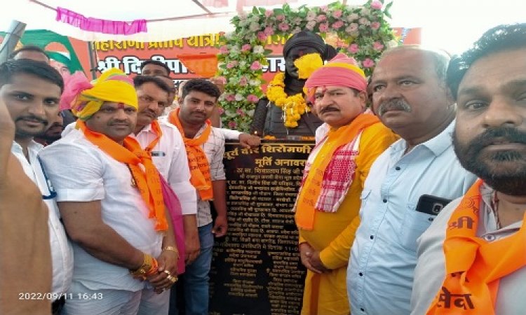 NEWS: जवासा में उमड़ा राजपूतों का जनसैलाब, फिर महाराणा प्रताप की प्रतिमा का किया अनावरण, पढ़े खबर