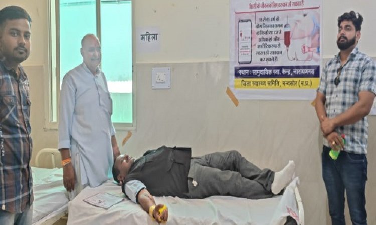 NEWS: NEWS: प्रधानमंत्री मोदी का जन्मदिन आज, नारायणगढ़ शासकीय अस्पताल में रक्तदान शिविर का आयोजन, सरपंच प्रतिनिधि के नेतृत्व में हुआ संपन्न, पढ़े नरेंद्र राठौर की खबर