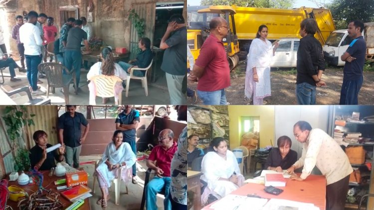 BIG NEWS : नीमच नपाध्यक्ष स्वाति चोपड़ा एक्शन मोड़ में,अचानक जा पहुंची पुरानी नगर पालिका,खंगाले रिकार्ड,तो वाहनों की जांच पड़ताल भी,फिर हुआ ये , पढ़े ये खबर