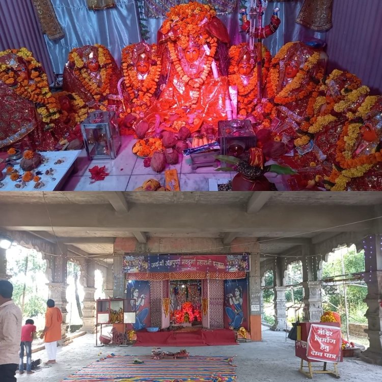 NEWS: छोटे से गांव में खुदाई के दौरान निकली थी 9 माताजी की मूर्तियां, अब बन रहा भव्य मन्दिर,पढ़े ये खबर