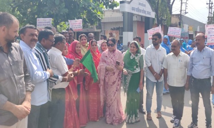 NEWS: स्वच्छता सेवा अभियान, नागदा ने निकाली स्वच्छता जागरूकता रैली, इन्होंने हरी झंडी दिखाकर दिया रवाना, पढ़े खबर
