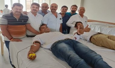NEWS: जवाहर नगर में विशाल रक्तदान शिविर का आयोजन संपन्न, 66 युनिट रक्त प्राप्त, इन्होंने किया सहयोग, पढ़े खबर