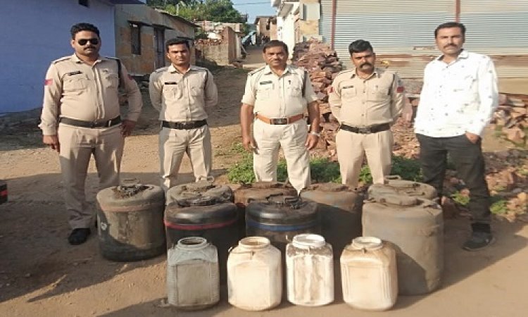 NEWS: जीरन पुलिस की जंगलों में दबिश, अवैध शराब के कारोबार को किया नष्ट, लहान भी बरामद, मौके पर की बड़ी कार्यवाही, पढ़े खबर