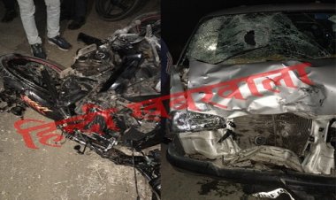 BIG BREAKING: नीमच-मनासा रोड़ पर भीषण सड़क हादसा, मारूति ईको और बाइक में जोरदार भिड़ंत, दो लोग गंभीर घायल...! कैसे हुई घटना, पढ़े ये खबर