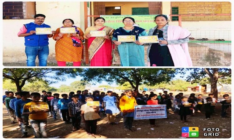 NEWS: नशा मुक्ति अभियान, चाईल्ड रिलिफ मिशन फाउंडेशन पहुंचा ग्राम रावणरूंडी, विद्यार्थियों को किया जागरूक, परिवार के लिए भी ये समझाइश, दिलाई शपथ, पढ़े खबर