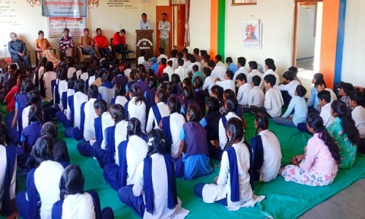 NEWS: नशा मुक्त अभियान, जनअभियान परिषद पहुंचा शासकीय हाई स्कूल खड़ावदा, कार्यशाला का किया आयोजन, दिलाई शपथ, पढ़े खबर