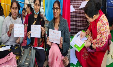 BIG NEWS: अनिश्चितकालीन आंदोलन का चौथा दिन, स्वास्थ्य कर्मियों की मांगे, अपने खून से CM को लिखा पत्र, ट्विटर और  सोशल मीडिया की कौनसी बात आई सामने, पढ़े नरेंद्र राठौर की खबर